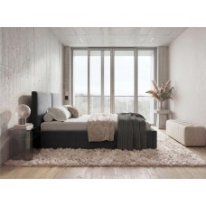 Gulta ar paceļamo mehānismu HILTON 120x200, grafīts